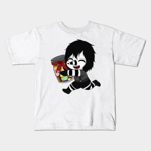 laughing jack steals candy Kids T-Shirt